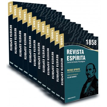 Coleção Revista Espírita - 1858 A 1869 - 12 Volumes