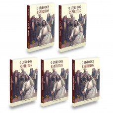 Kit 5 O Livro Dos Espíritos - Econ-mico Boa Nova
