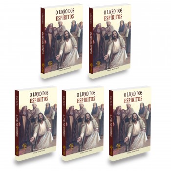 Kit 5 O Livro Dos Espíritos - Econ-mico Boa Nova