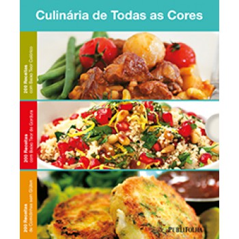 BOX 200 CULINARIA DE TODAS AS CORES - GORDURA/CALORICO/SEM GLUTEN