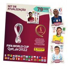 Kit Atualização Com 80 Figurinhas - Fifa World Cup Qatar 2022