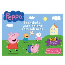 Peppa Pig Prancheta Para Colorir Com Adesivos