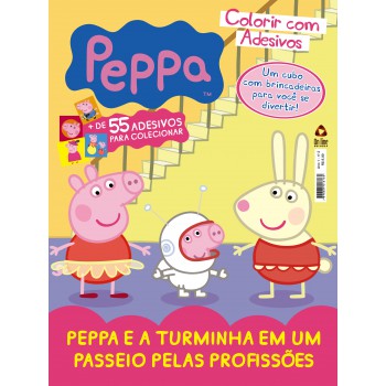 Peppa Pig Colorir Com Adesivos 02