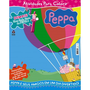 Peppa Pig - Atividades Para Colorir: Peppa E Seus Amigos Em Um Dia Divertido!