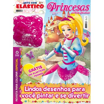 Princesas Do Reino Encantado Revista Para Colorir Especial 01