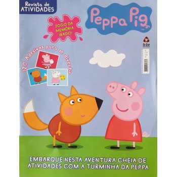 Peppa Pig - Revista De Atividades Com 120 Adesivos: Embarque Nesta Aventura Cheia De Atividades Com A Turminha Da Peppa