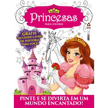 Princesas Para Colorir 01