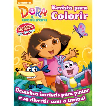 Dora A Aventureira Revista Para Colorir 01