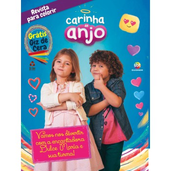 Carinha De Anjo - Revista Para Colorir: Vamos Nos Divertir Com A Encantadora Dulce Maria E Sua Turma!