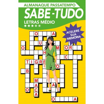 Almanaque Passatempo - Sabe Tudo - Letras - Nível Médio