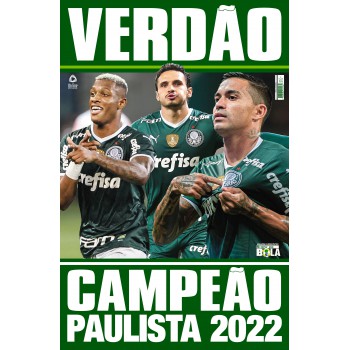 Show De Bola Magazine Super Pôster - Palmeiras Campeão Paulista 2022