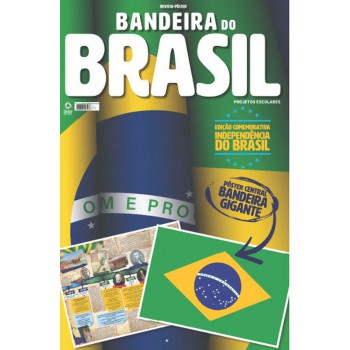 Projetos Escolares Revista Pôster Bandeira Do Brasil