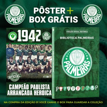 Coleção Oficial Histórica Palmeiras Edição 01 - Campeão Paulista De 1942