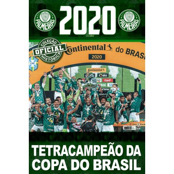 Coleção Oficial Histórica Palmeiras Edição 24 - Pôster Copa Do Brasil 2020