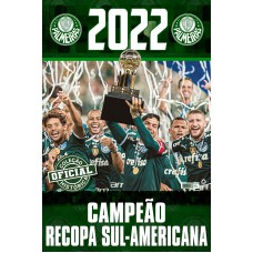 Coleção Oficial Histórica Palmeiras Edição 27 - Pôster Recopa Sul-americana 2022