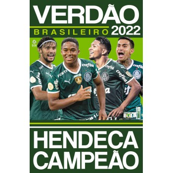 Show De Bola Magazine Super Pôster - Palmeiras Campeão Brasileiro 2022