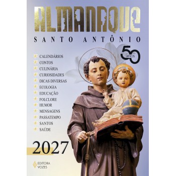 Almanaque Santo Antônio 2027 - 50 Anos