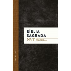 Bíblia NVT Letra Grande - Clássica com plano de leitura: Capa Flexível