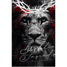 Bíblia Arc 860 Leão Coroa De Espinhos - Letra Normal: Almeida Revista E Corrigida