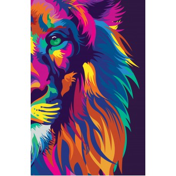 Bíblia Nvt Lion Colors - Letra Grande: Nova Versão Transormadora