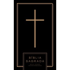 Bíblia Nvt Cruz All Black - Letra Normal: Nova Versão Transormadora