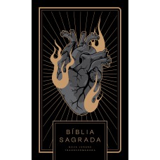Bíblia Nvt Coração All Black - Letra Normal: Nova Versão Transormadora