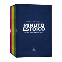 Box Estoicismo: 4 Livros Para Viver Com Sabedoria - Coleção Minuto Estoico Box Estoicismo: 4 Livros Para Viver Com Sabedoria - Coleção Minuto Estoico