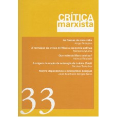 Crítica Marxista - Vol. 33 - Ano 2011