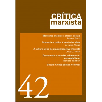 Crítica Marxista - Vol. 42 - Ano 2016