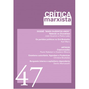 Crítica Marxista - Vol. 47 - Ano 2018
