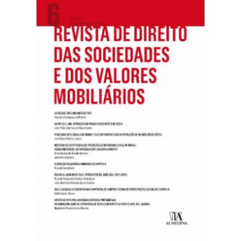 Revista De Direito Das Sociedades E Dos Valores Mobiliários