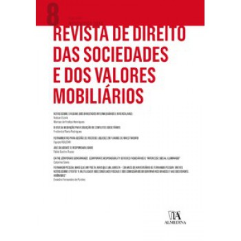 Revista De Direito Das Sociedades E Dos Valores Mobiliários Nº 8