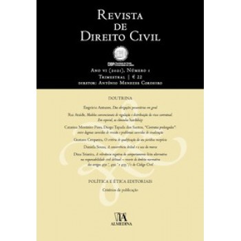 Revista De Direito Civil Nº 1 (2021)