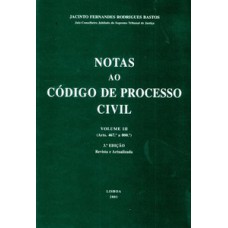 Notas Ao Código De Processo Civil