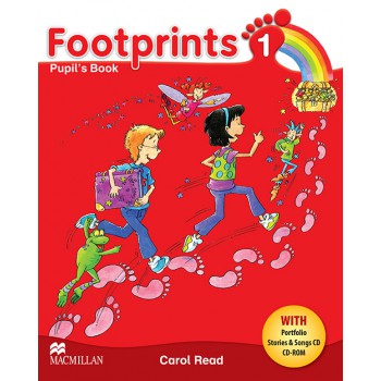 Footprints Pupils Book With Portfolio Booklet-1