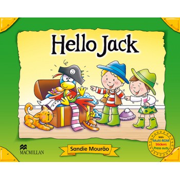 Captain Jack Pupils Book With Multi-rom And Stickers-hello
