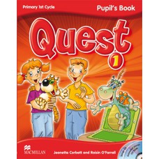 Quest Pupils Book Pack W/cd-rom/audio Cd Songs/key Bklt-1