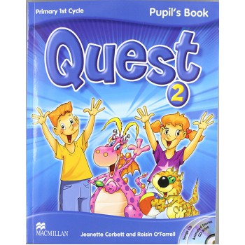 Quest Pupils Book Pack W/cd-rom/audio Cd Songs/key Bklt-2
