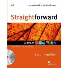 Straightforward 2nd Edit. Workbook W/audio Cd-beg. (w/key)