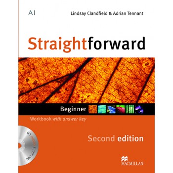Straightforward 2nd Edit. Workbook W/audio Cd-beg. (w/key)