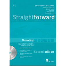 Straightforward 2nd Edit. Teachers Book W/resource Cd-elem.
