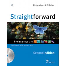Straightforward 2nd Edit. Workbook W/audio Cd-pre-int. (w/key)