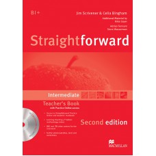 Straightforward 2nd Edit. Teachers Book W/resource Cd-int.