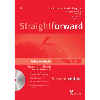 Straightforward 2nd Edit. Teachers Book W/resource Cd-int.