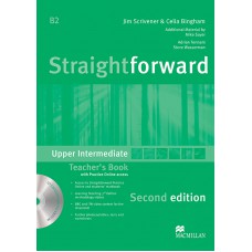 Straightforward 2nd Edit. Teachers Book W/resource Cd-upper-int.