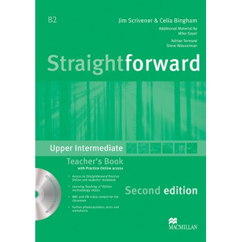 Straightforward 2nd Edit. Teachers Book W/resource Cd-upper-int.