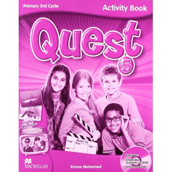 Quest Activity Book Pack W/cd-rom/audio Cd Songs/gr Diary-5