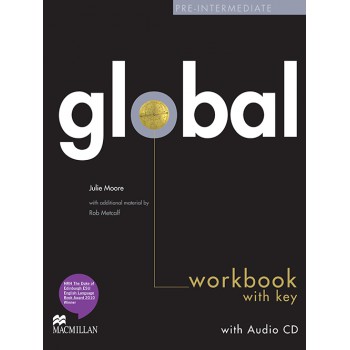 Global Workbook And Audio Cd With Key-pre-int.