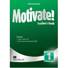 Motivate! Teachers Book W/audio Cd+tests/exam. Multi Roms-1