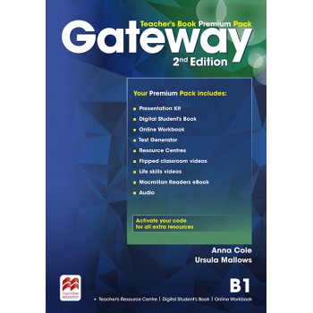 Gateway 2nd Edition B1 Teachers Book Premium Pack